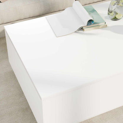 Couchtisch Weiß 95 x 55 x 31 cm Holzwerkstoff