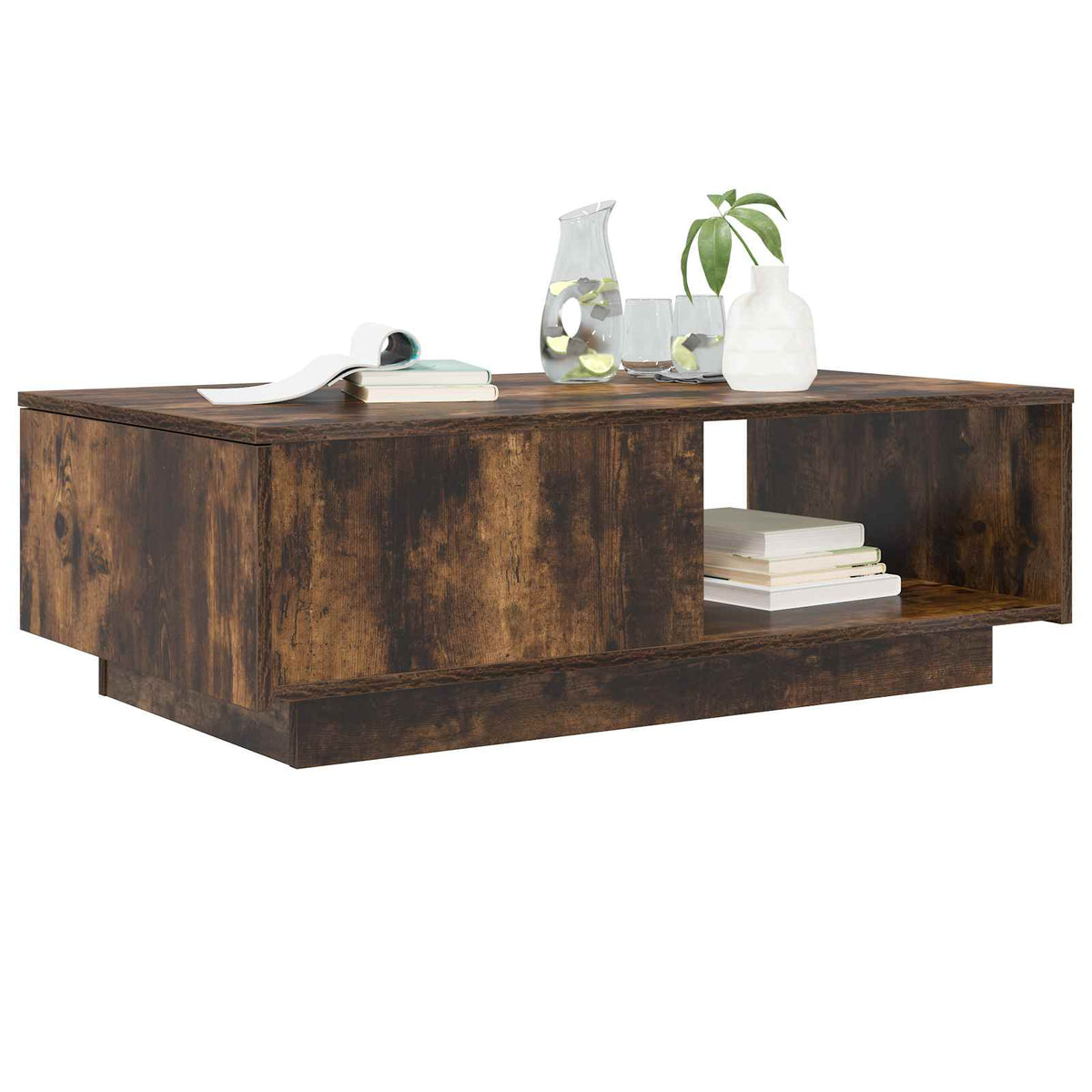 Couchtisch Räuchereiche 95 x 55 x 31 cm Holzwerkstoff