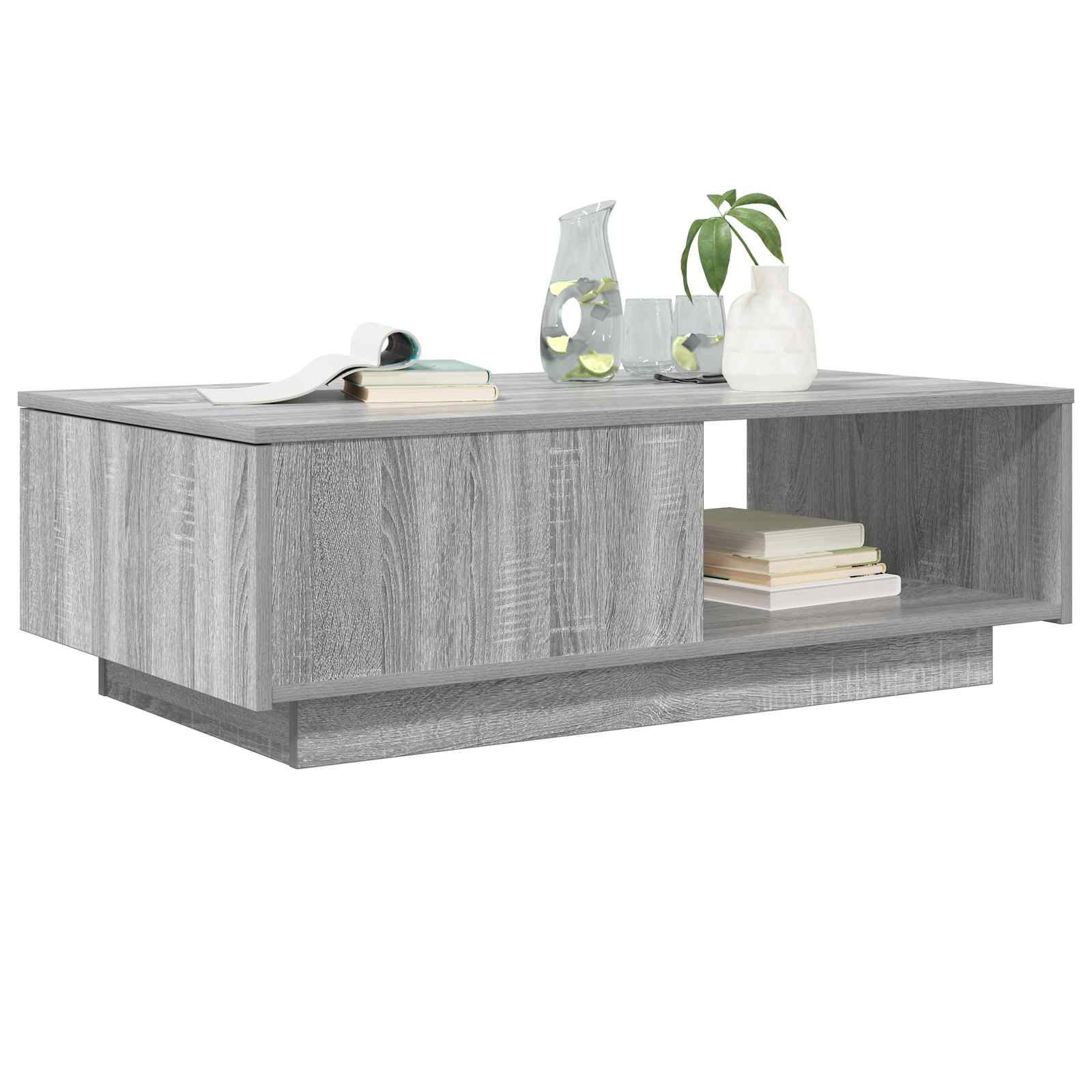 Couchtisch Graues Sonoma 95 x 55 x 31 cm Holzwerkstoff