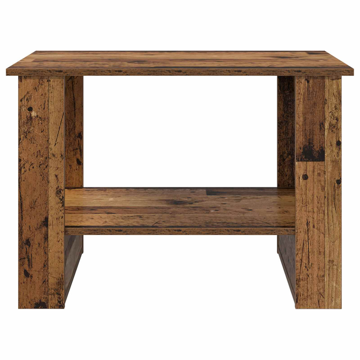 Couchtisch Altholz 72 x 50 x 50 cm Holzwerkstoff