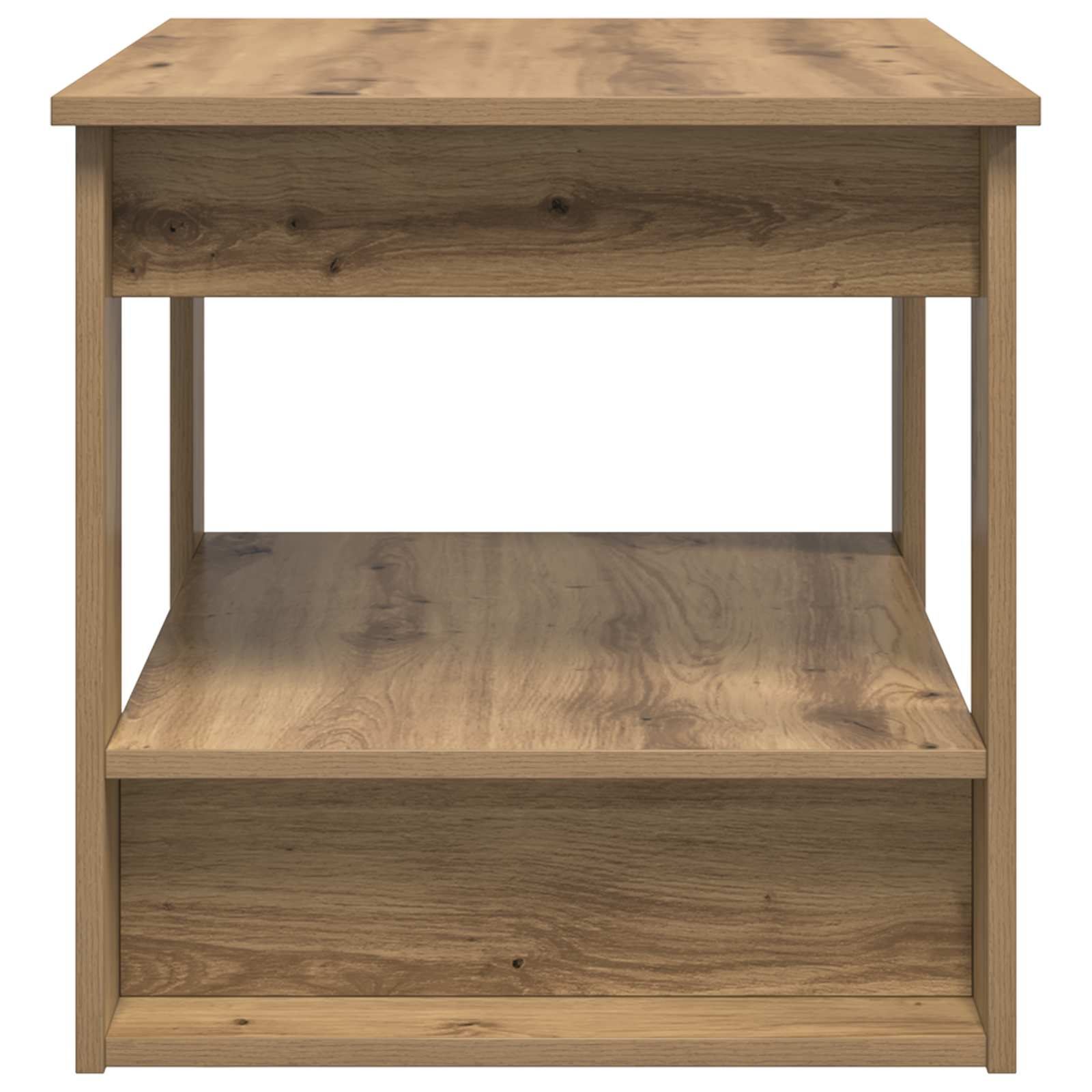 Couchtisch Artisan-Eiche 72 x 50 x 50 cm Holzwerkstoff