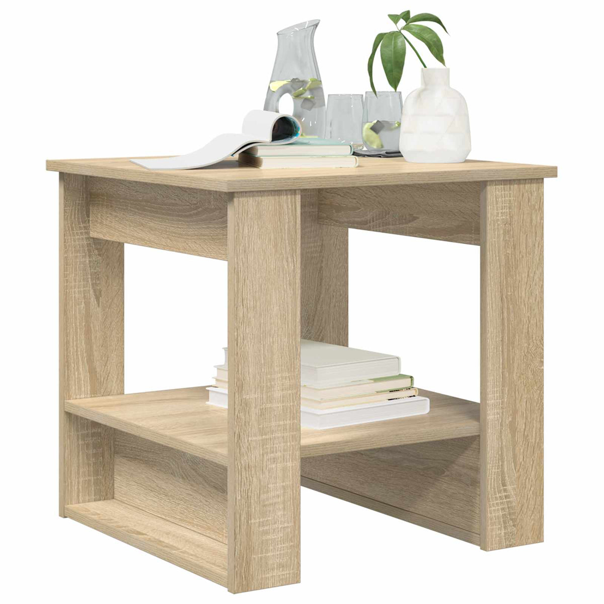 Couchtisch Sonoma-Eiche 51 x 50 x 50 cm Holzwerkstoff
