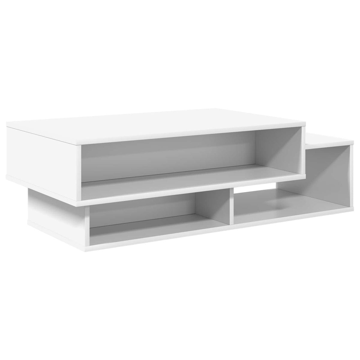 Couchtisch Weiß 105 x 50 x 32,5 cm Holzwerkstoff
