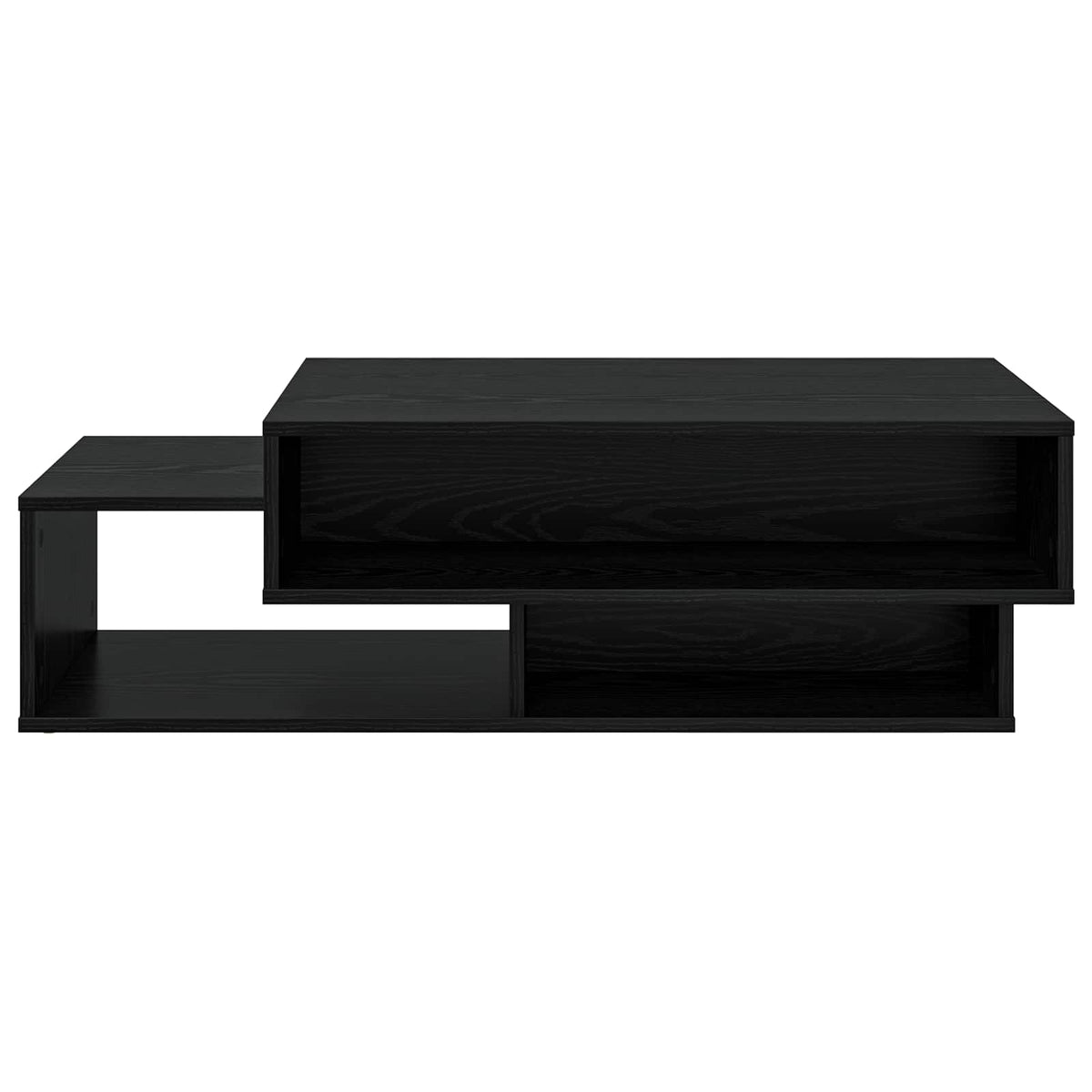 Couchtisch Schwarz Eichen-Optik 105 x 50 x 32,5 cm
