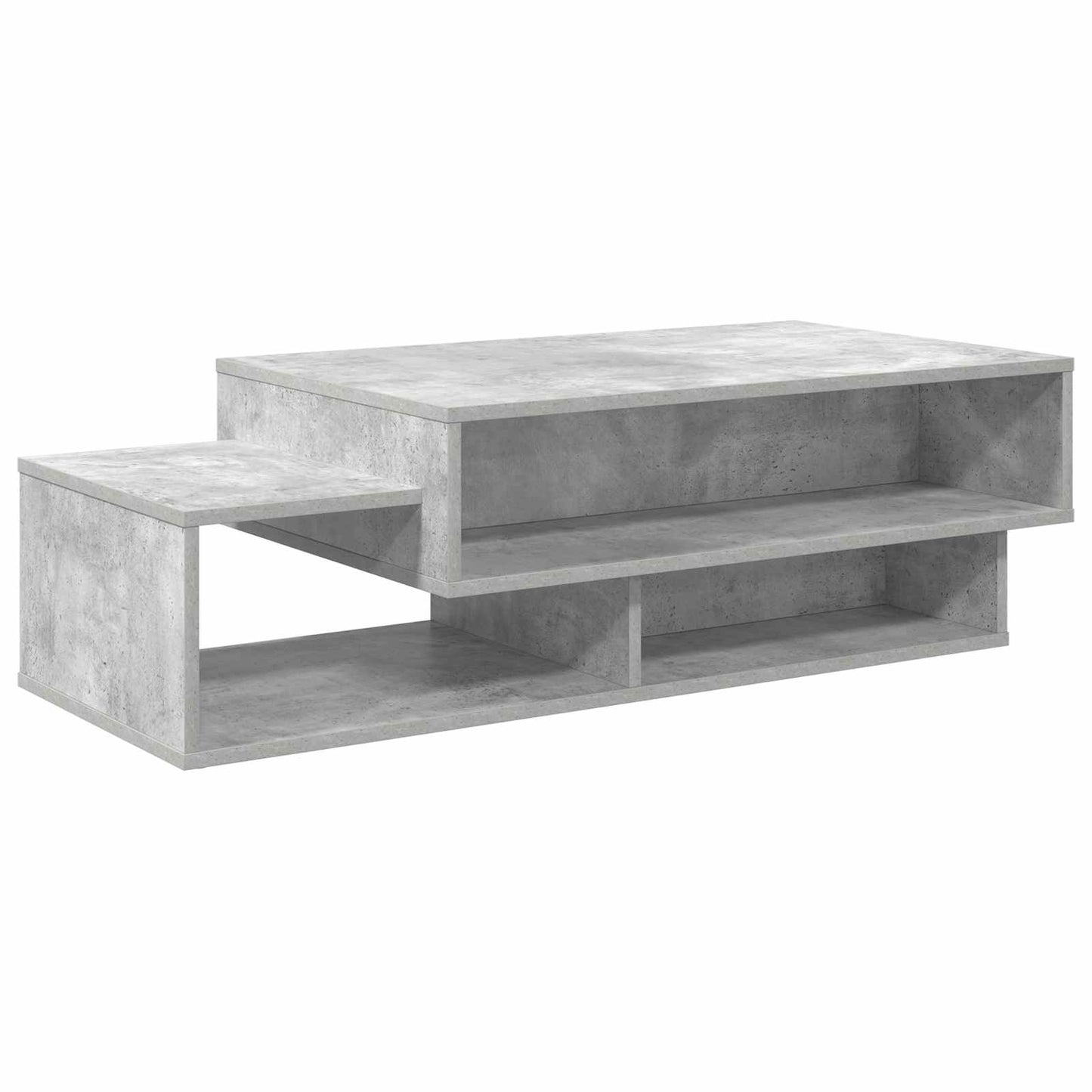 Couchtisch Betongrau 105 x 50 x 32,5 cm Holzwerkstoff