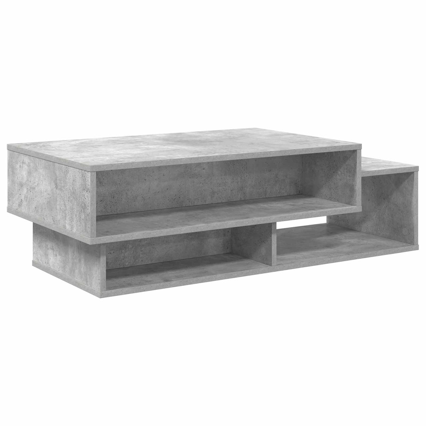 Couchtisch Betongrau 105 x 50 x 32,5 cm Holzwerkstoff