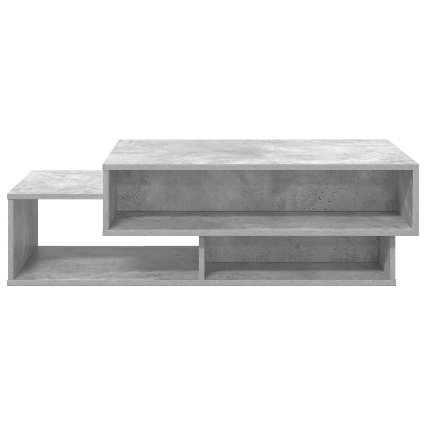 Couchtisch Betongrau 105 x 50 x 32,5 cm Holzwerkstoff