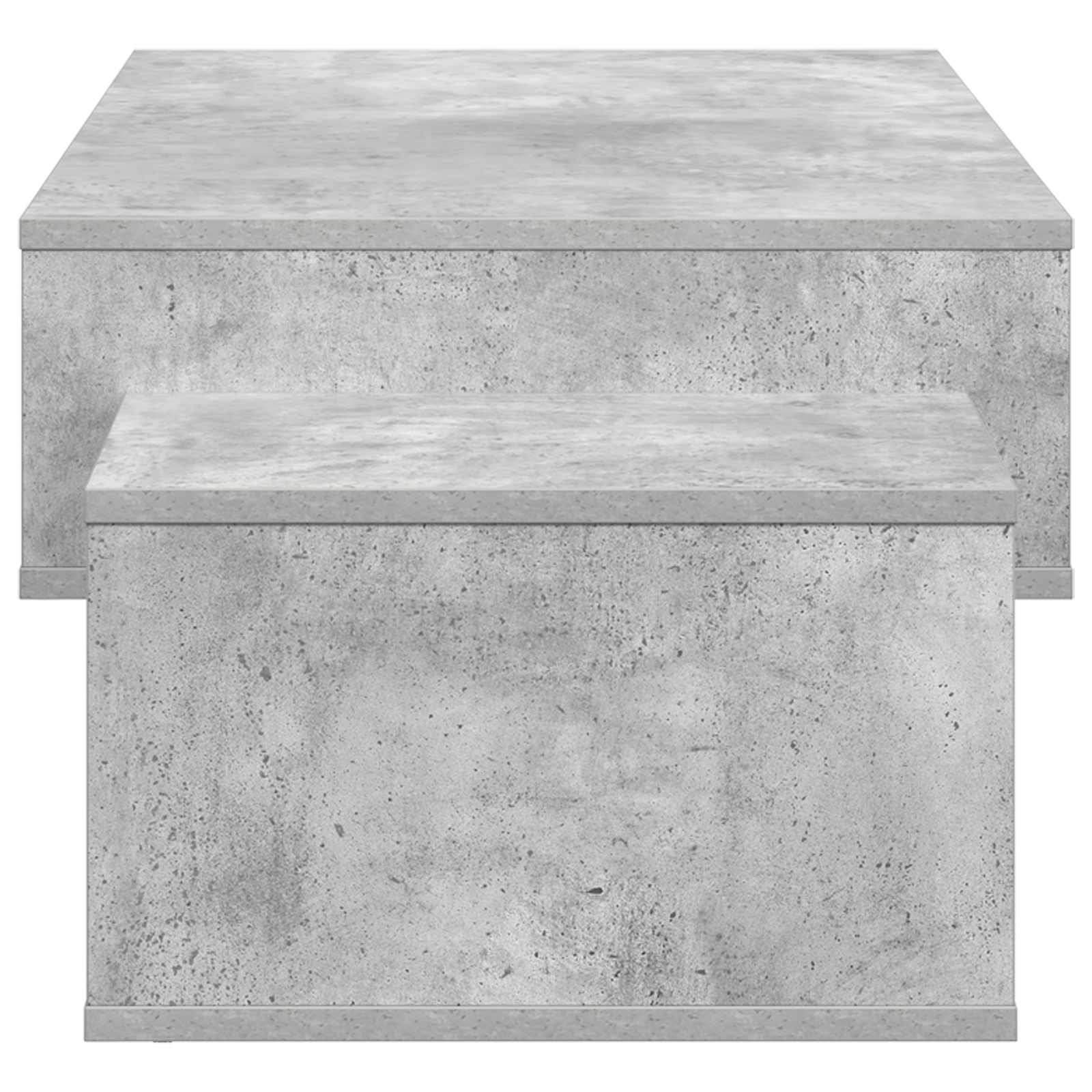 Couchtisch Betongrau 105 x 50 x 32,5 cm Holzwerkstoff