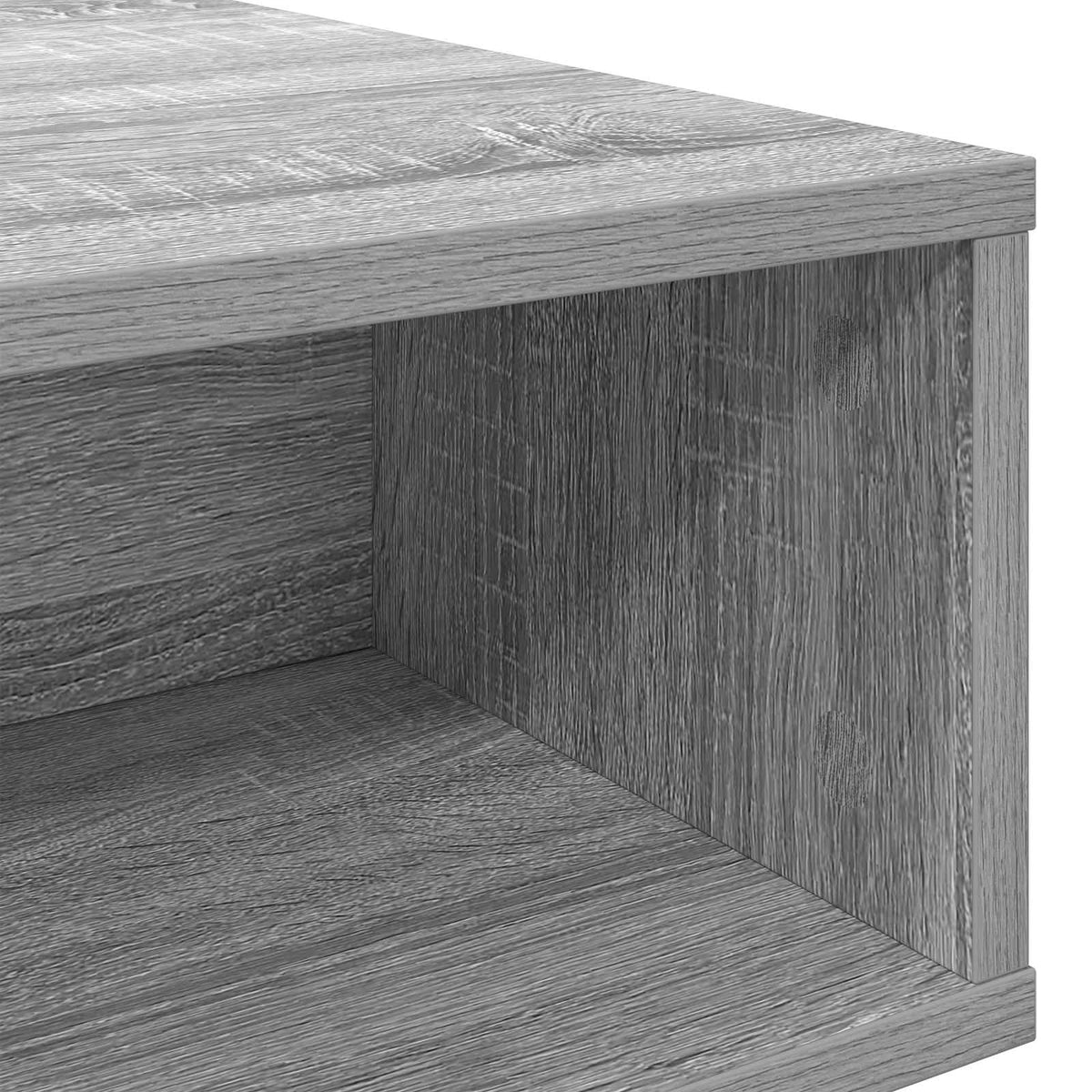 Couchtisch Sonoma-Grau 105 x 50 x 32,5 cm Holzwerkstoff