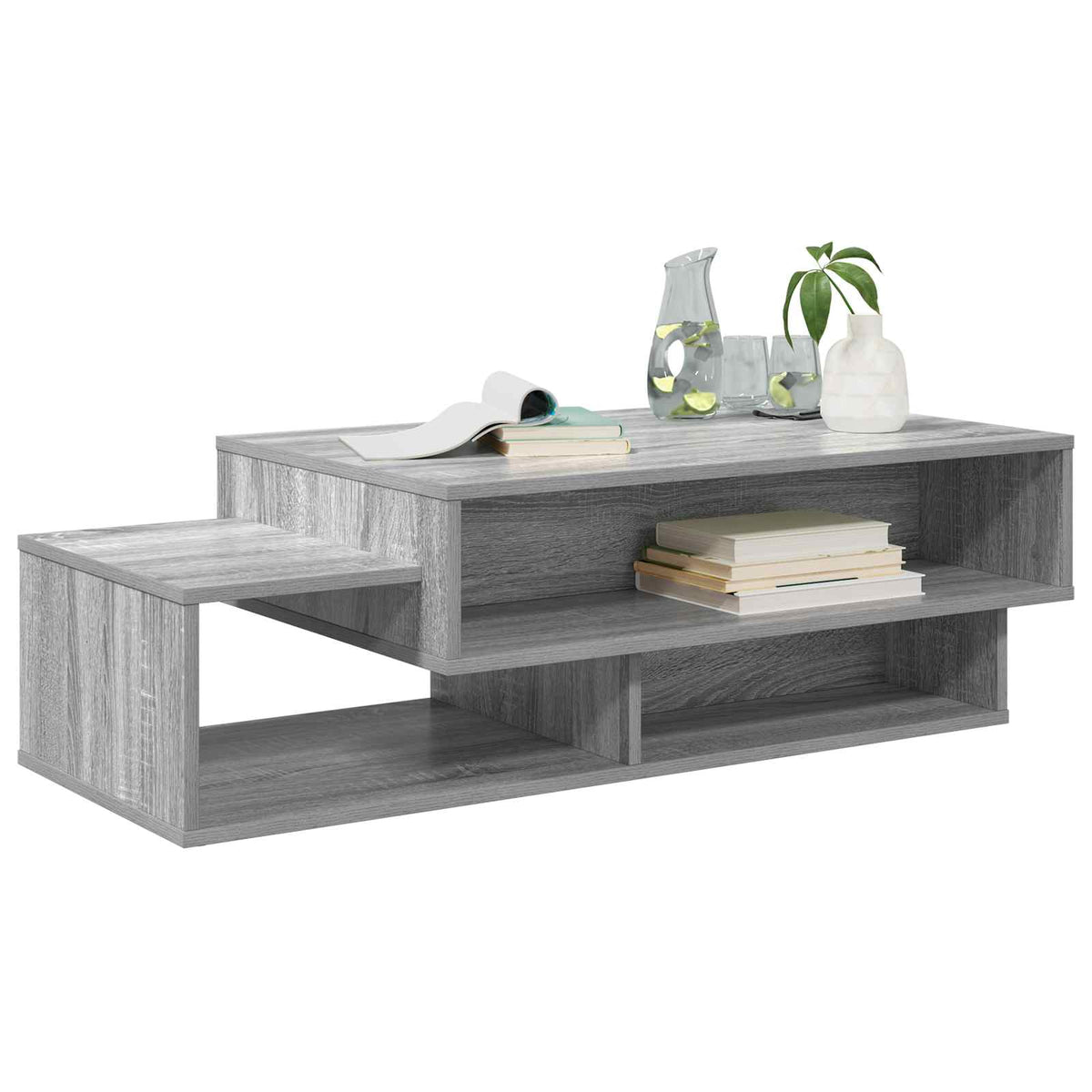 Couchtisch Sonoma-Grau 105 x 50 x 32,5 cm Holzwerkstoff