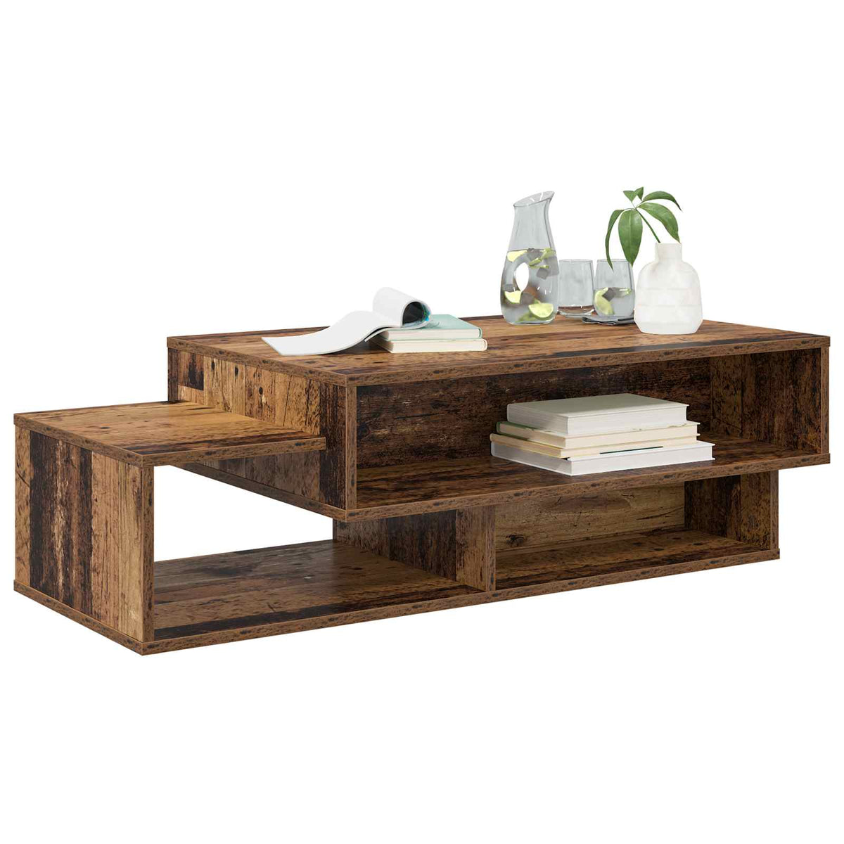 Couchtisch Altholz 105 x 50 x 32,5 cm Holzwerkstoff