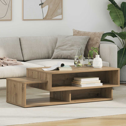 Couchtisch Artisan-Eiche 105 x 50 x 32,5 cm Holzwerkstoff