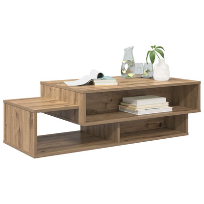 Couchtisch Artisan-Eiche 105 x 50 x 32,5 cm Holzwerkstoff