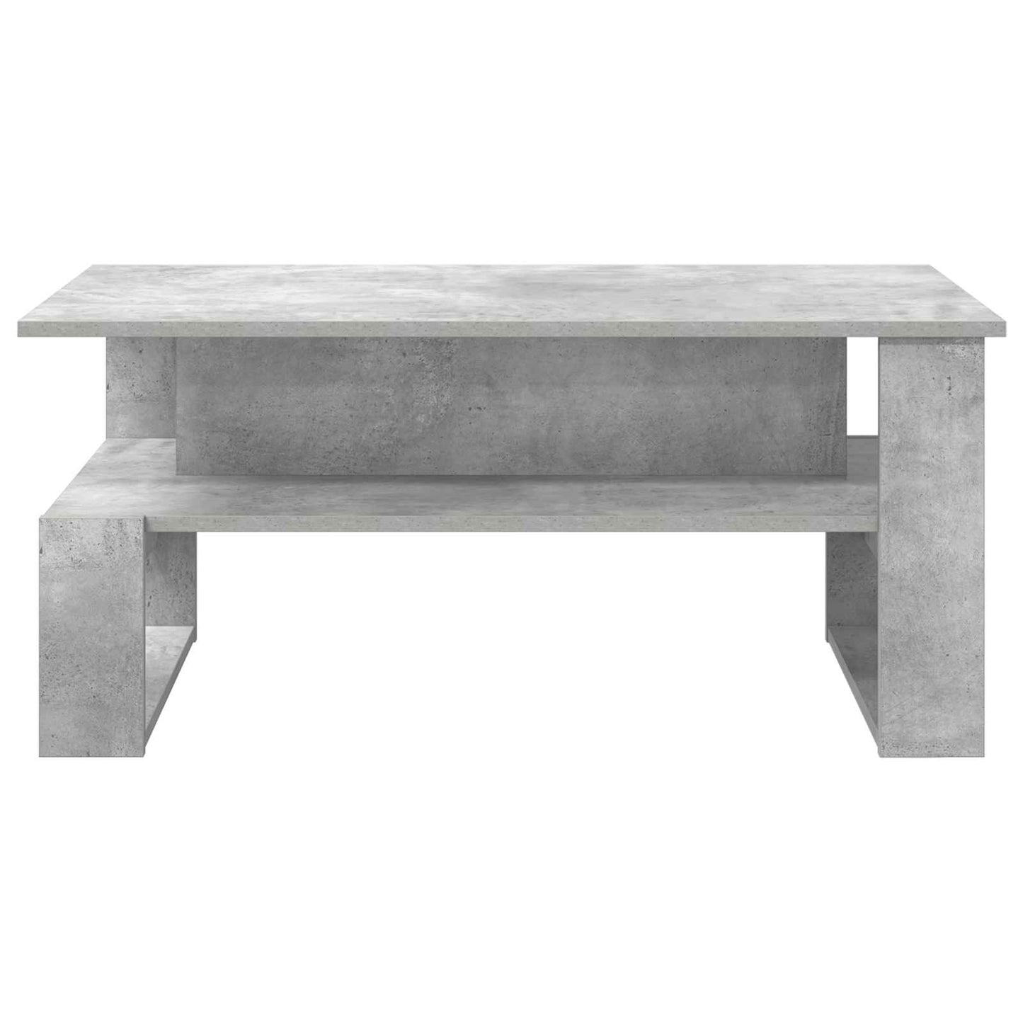 Couchtisch Betongrau 90 x 50 x 40 cm Holzwerkstoff