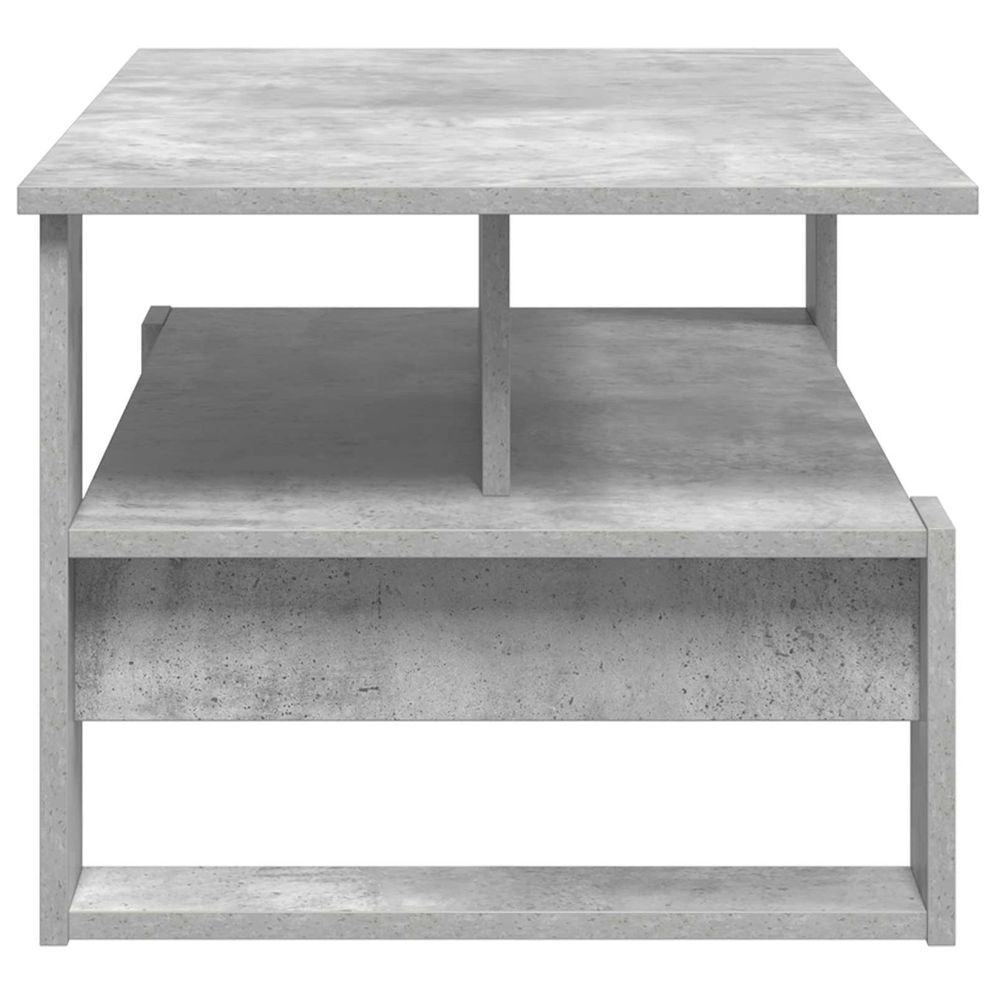 Couchtisch Betongrau 90 x 50 x 40 cm Holzwerkstoff
