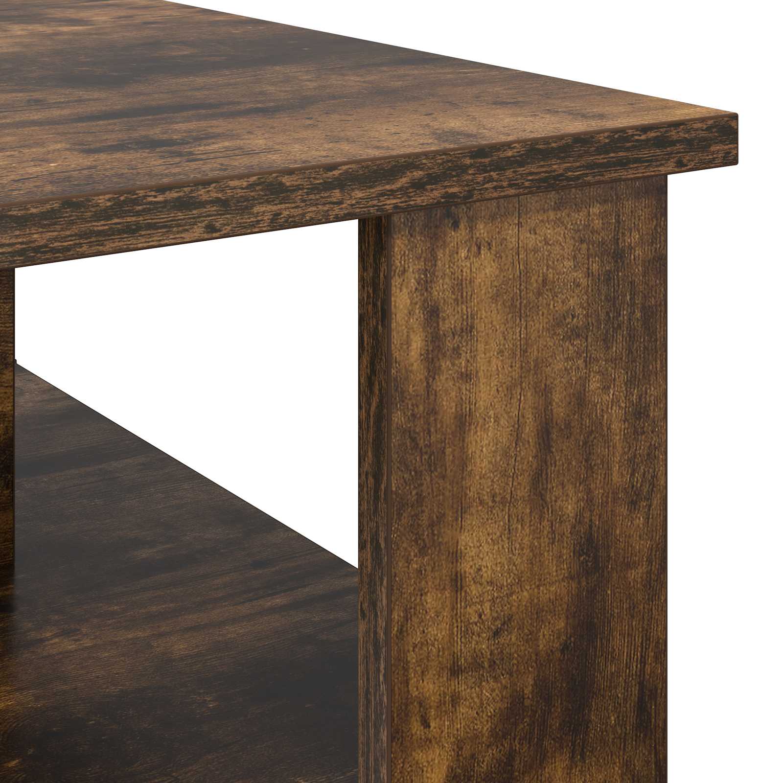 Couchtisch Räuchereiche 90 x 50 x 40 cm Holzwerkstoff