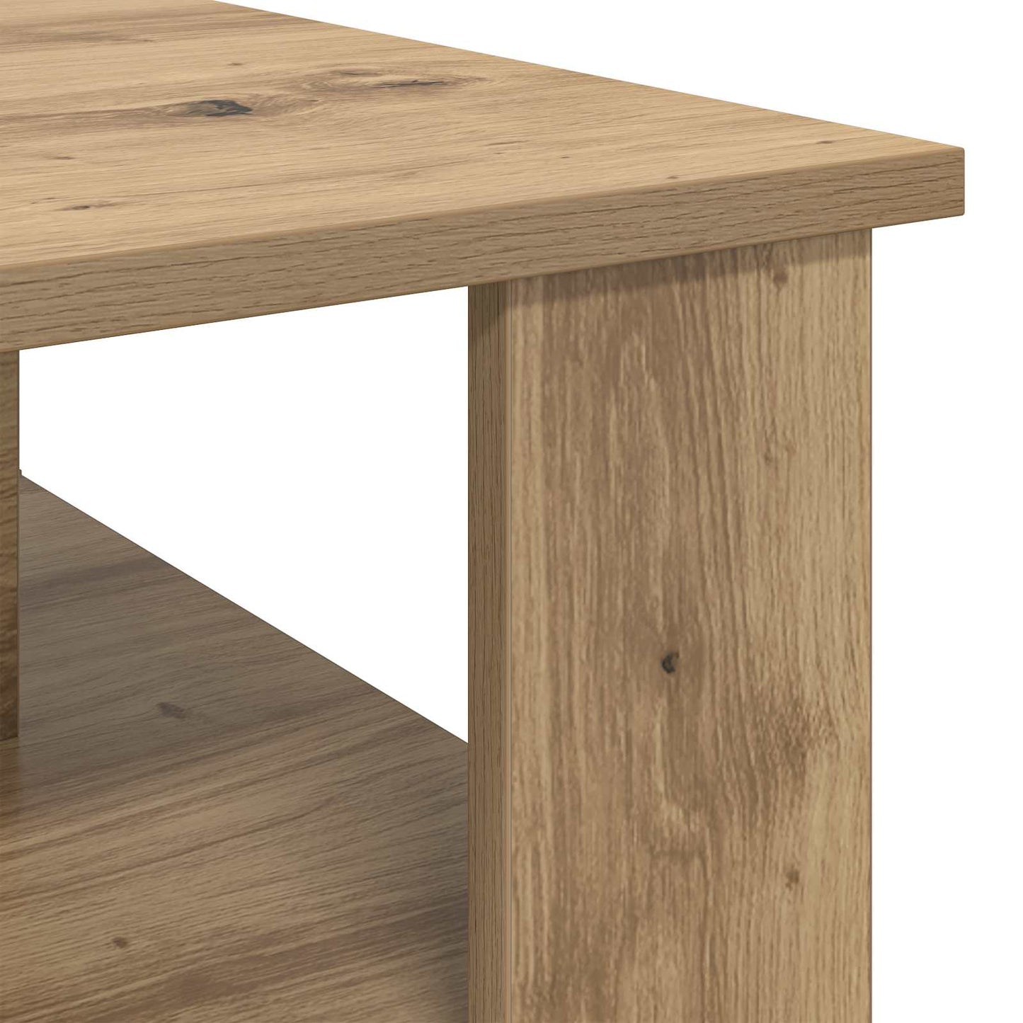 Couchtisch Artisan-Eiche 90 x 50 x 40 cm Holzwerkstoff