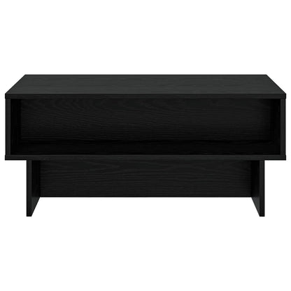 Couchtisch Schwarz Eichen-Optik 80 x 46 x 35 cm Holzwerkstoff
