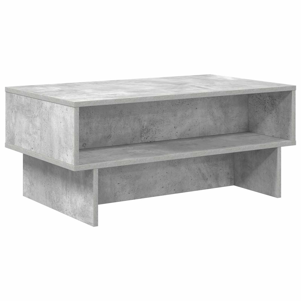 Couchtisch Betongrau 80 x 46 x 35 cm Holzwerkstoff
