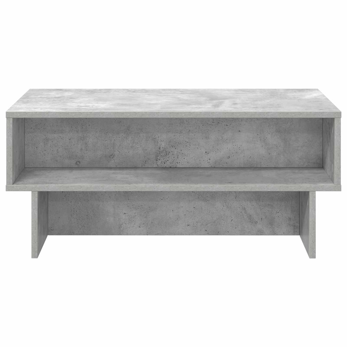 Couchtisch Betongrau 80 x 46 x 35 cm Holzwerkstoff