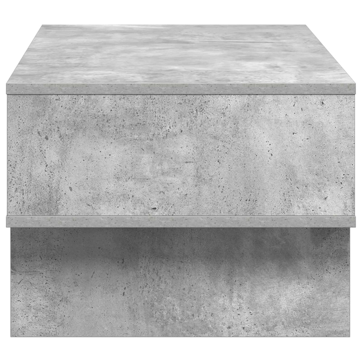 Couchtisch Betongrau 80 x 46 x 35 cm Holzwerkstoff