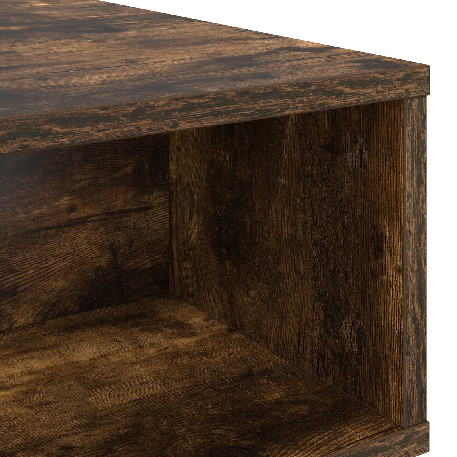Couchtisch Räuchereiche 80 x 46 x 35 cm Holzwerkstoff