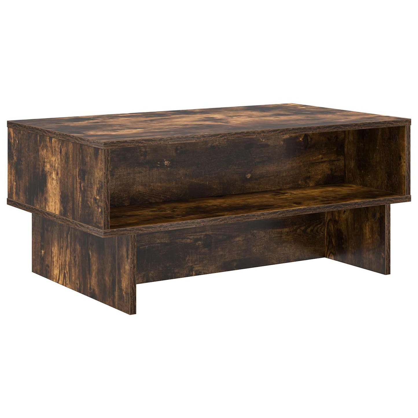Couchtisch Räuchereiche 80 x 46 x 35 cm Holzwerkstoff