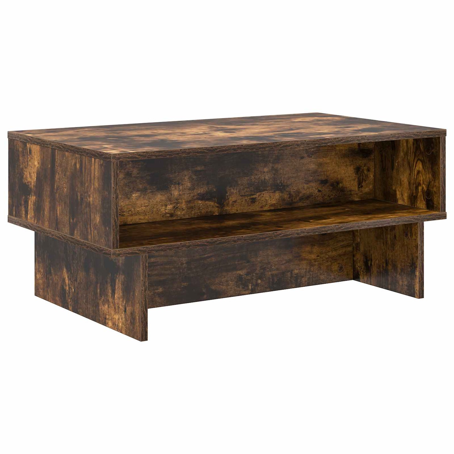 Couchtisch Räuchereiche 80 x 46 x 35 cm Holzwerkstoff