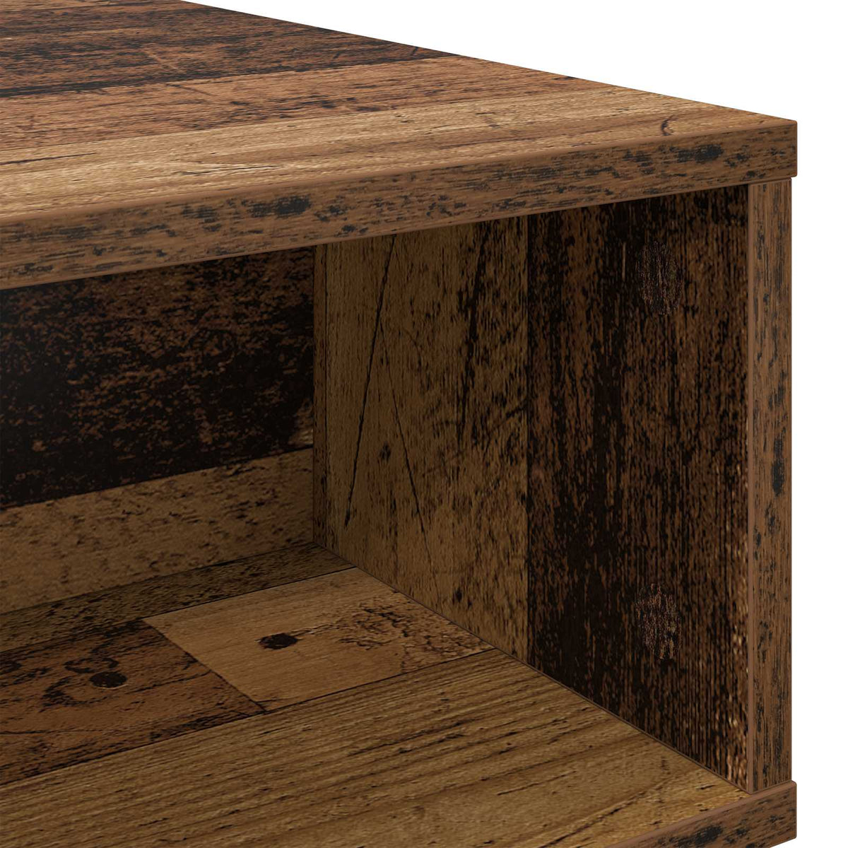 Couchtisch Altholz 80 x 46 x 35 cm Holzwerkstoff