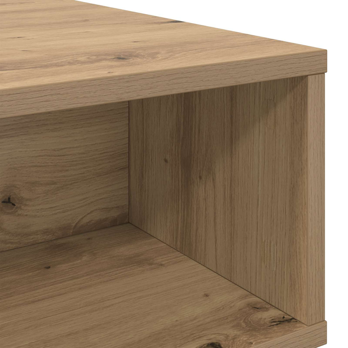 Couchtisch Artisan-Eiche 80 x 46 x 35 cm Holzwerkstoff