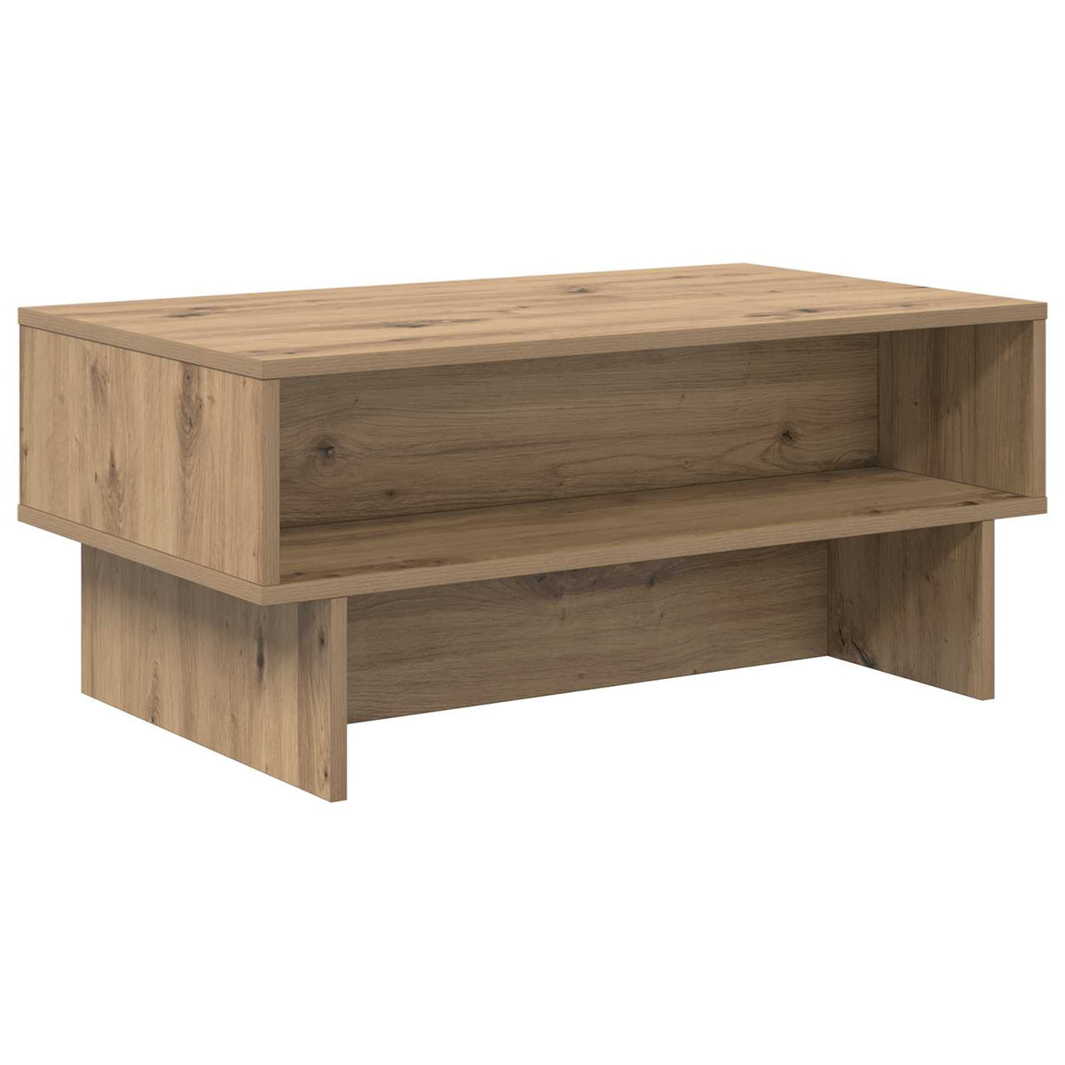 Couchtisch Artisan-Eiche 80 x 46 x 35 cm Holzwerkstoff