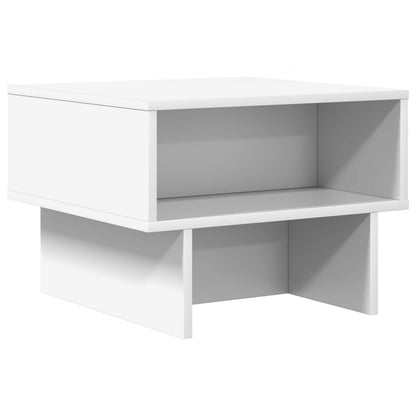 Couchtisch Weiß 48 x 46 x 35 cm Holzwerkstoff