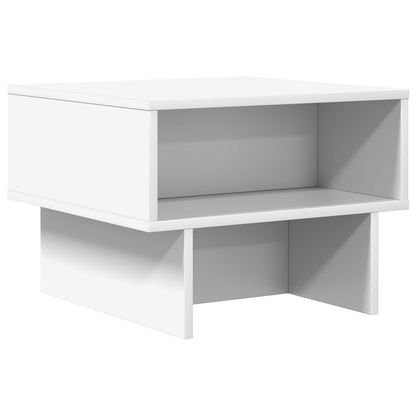 Couchtisch Weiß 48 x 46 x 35 cm Holzwerkstoff