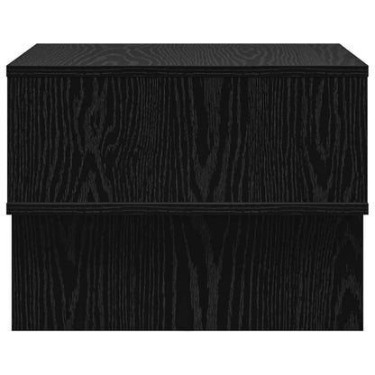 Couchtisch Schwarz Eichen-Optik 48 x 46 x 35 cm Holzwerkstoff