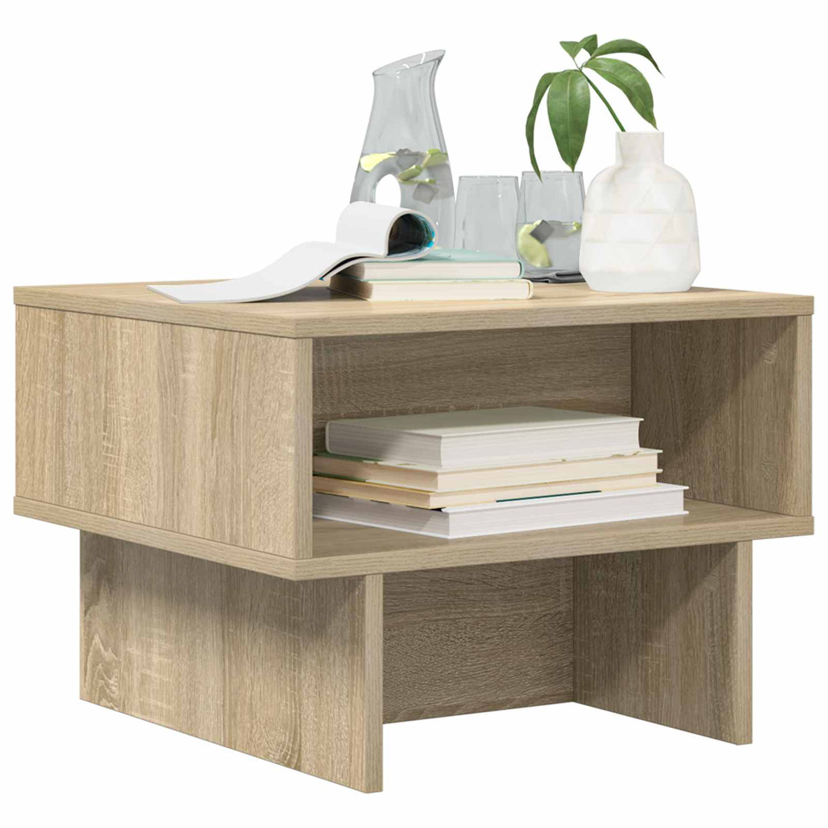Couchtisch Sonoma-Eiche 48 x 46 x 35 cm Holzwerkstoff