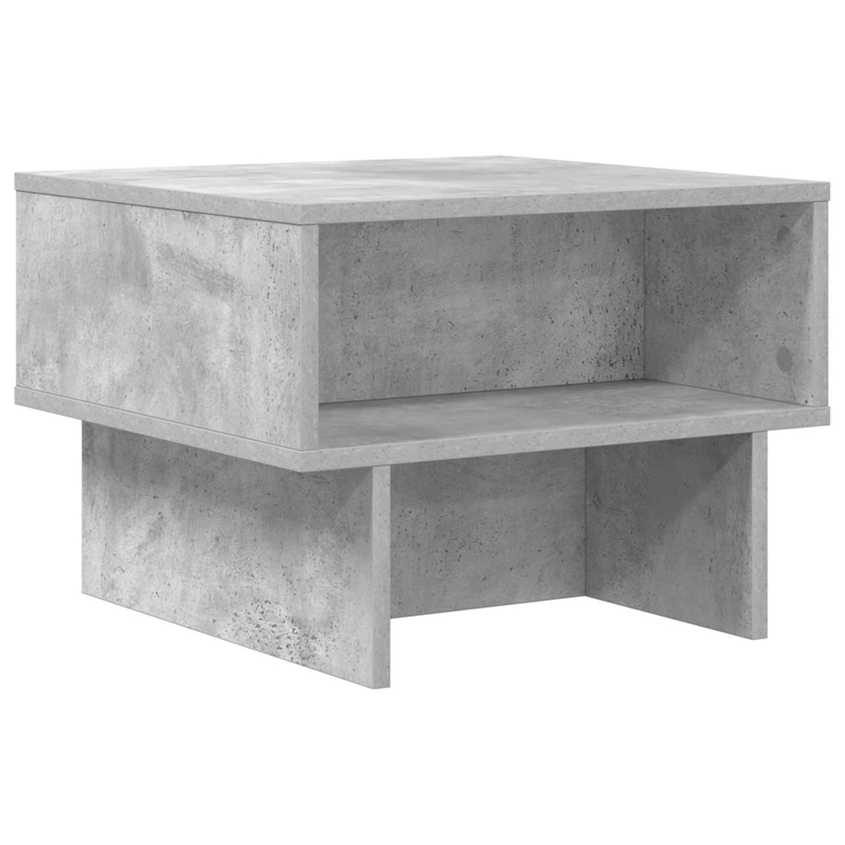 Couchtisch Betongrau 48 x 46 x 35 cm Holzwerkstoff