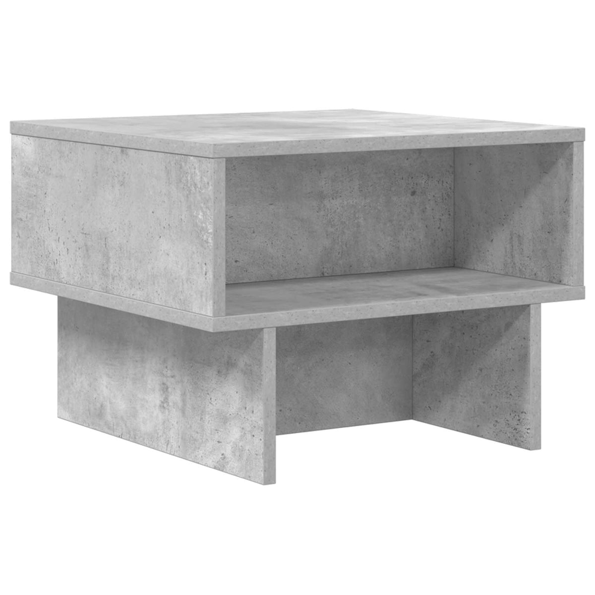 Couchtisch Betongrau 48 x 46 x 35 cm Holzwerkstoff