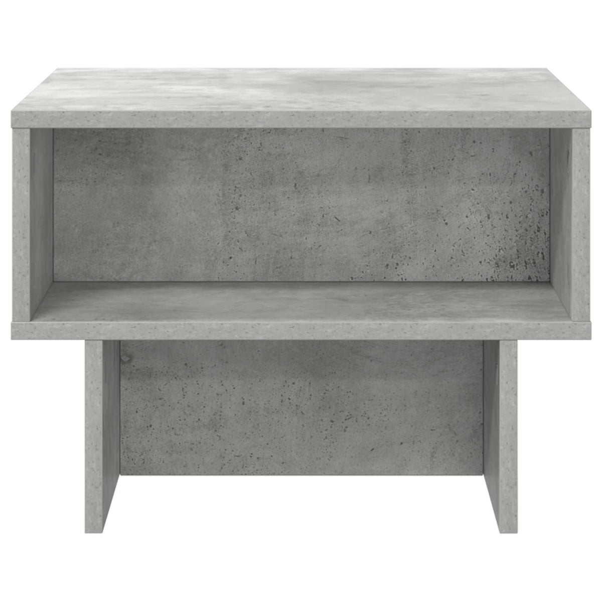 Couchtisch Betongrau 48 x 46 x 35 cm Holzwerkstoff