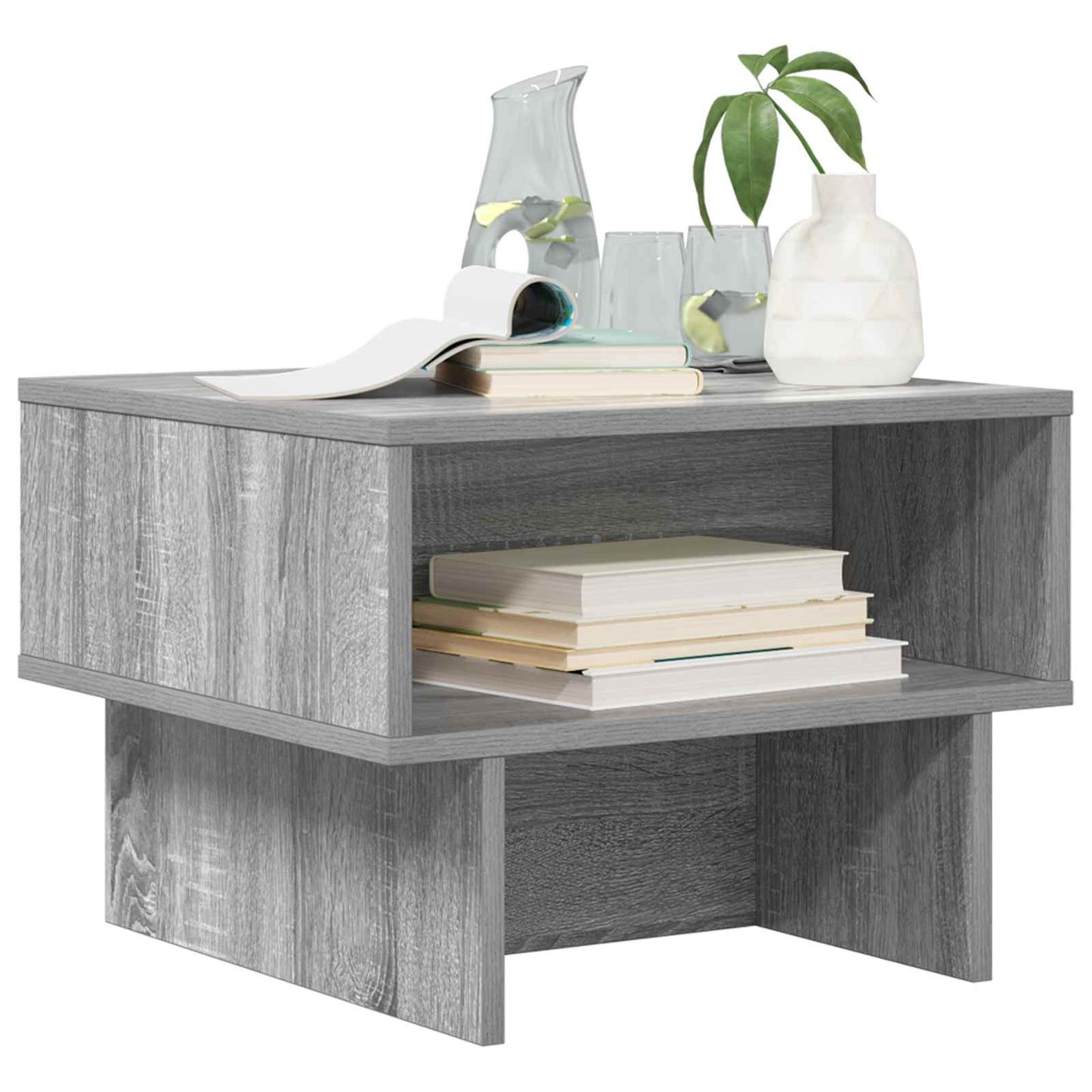 Couchtisch Sonoma-Grau 48 x 46 x 35 cm Holzwerkstoff