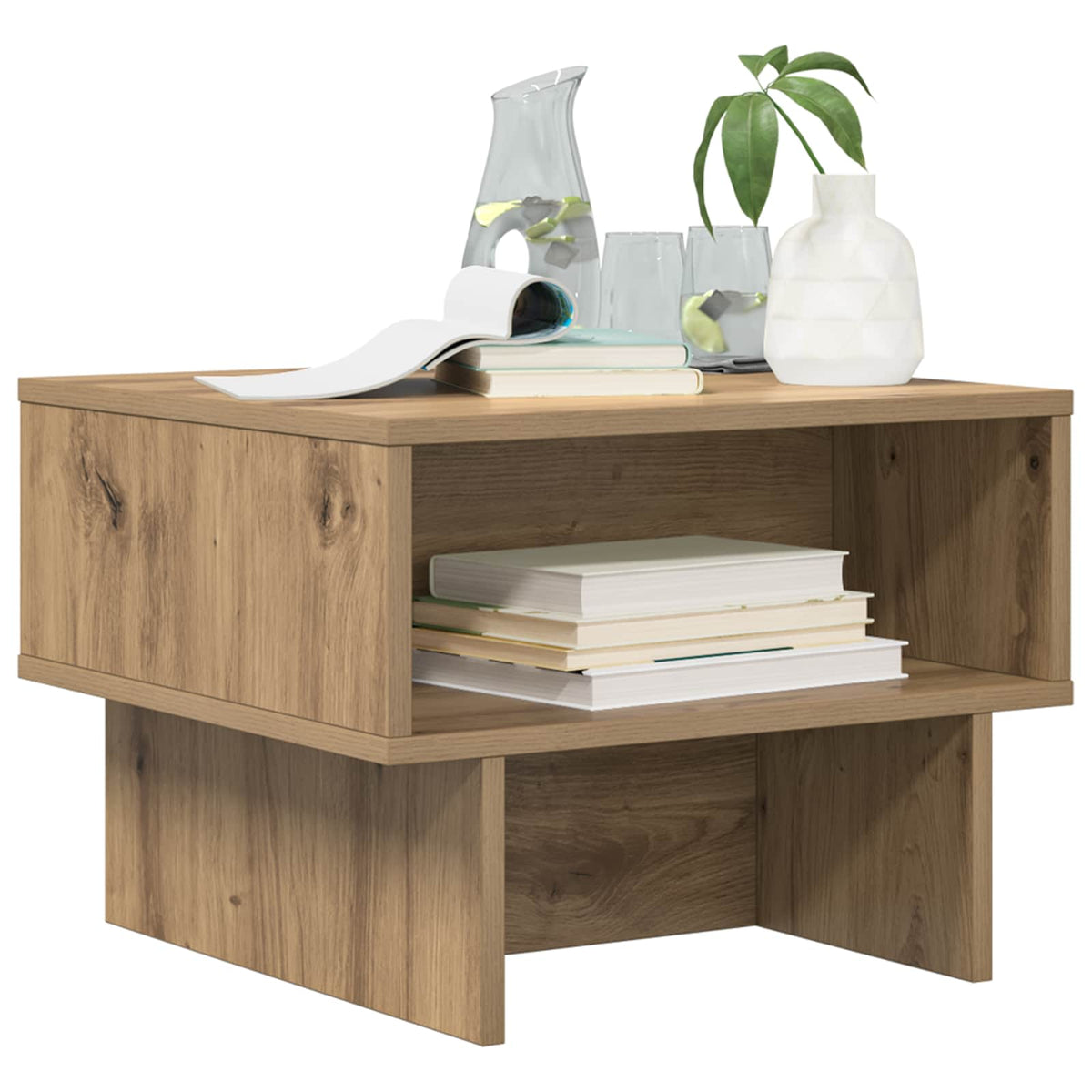 Couchtisch Artisan-Eiche 48 x 46 x 35 cm Holzwerkstoff