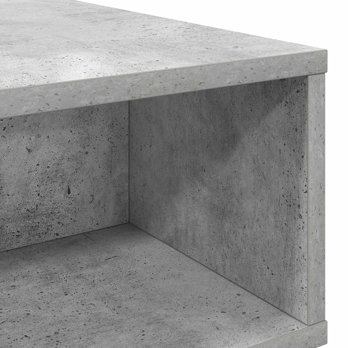 Couchtisch Betongrau 100 x 46 x 35 cm Holzwerkstoff
