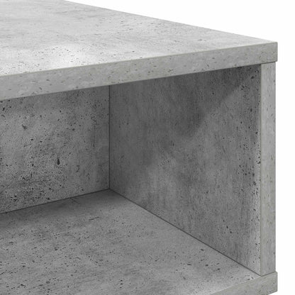 Couchtisch Betongrau 100 x 46 x 35 cm Holzwerkstoff