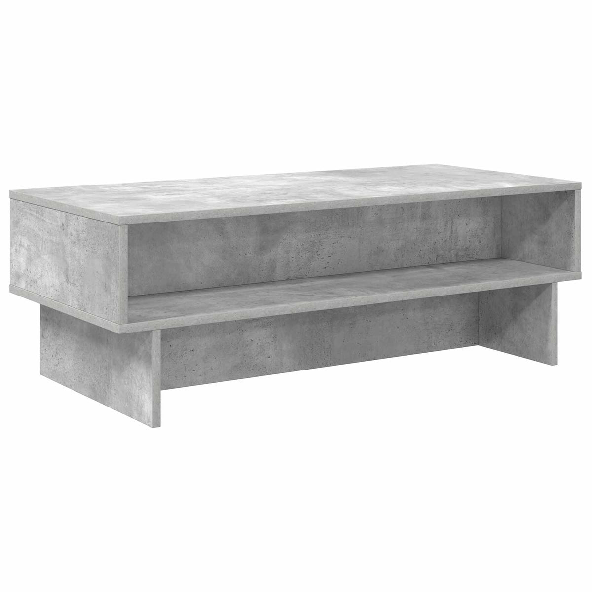 Couchtisch Betongrau 100 x 46 x 35 cm Holzwerkstoff