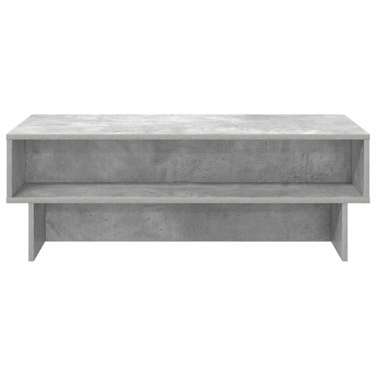Couchtisch Betongrau 100 x 46 x 35 cm Holzwerkstoff