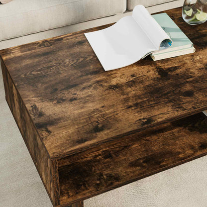 Couchtisch Räuchereiche 100 x 46 x 35 cm Holzwerkstoff