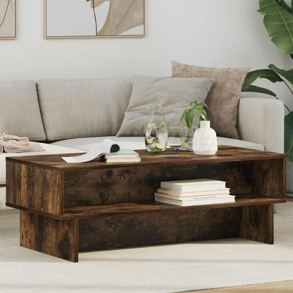 Couchtisch Räuchereiche 100 x 46 x 35 cm Holzwerkstoff