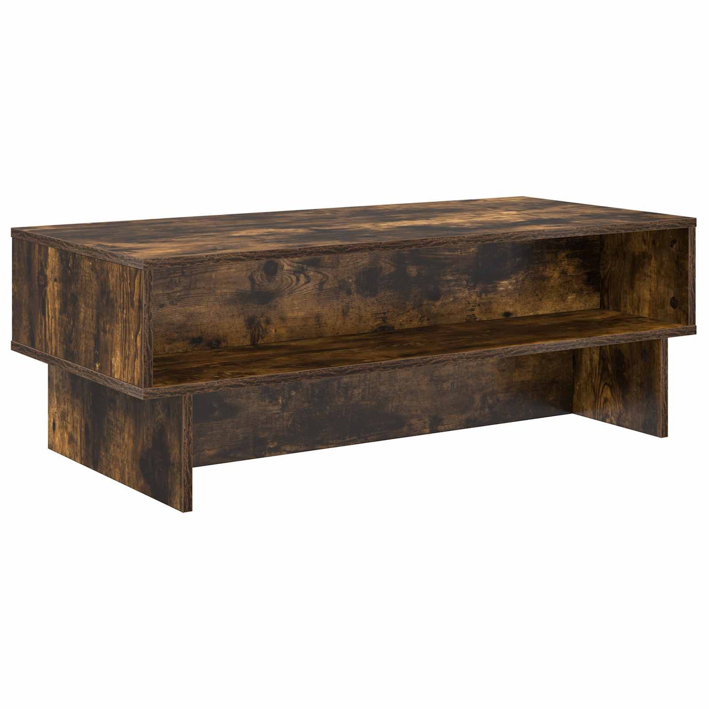 Couchtisch Räuchereiche 100 x 46 x 35 cm Holzwerkstoff