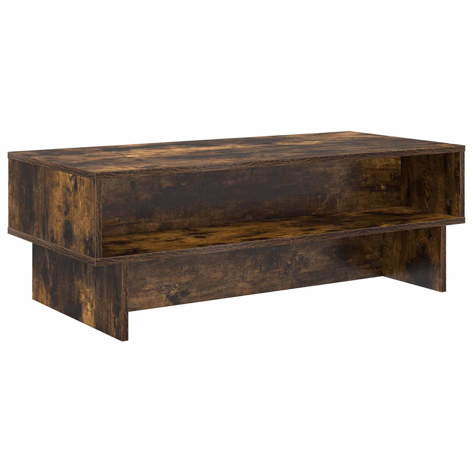 Couchtisch Räuchereiche 100 x 46 x 35 cm Holzwerkstoff