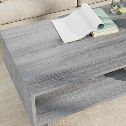 Couchtisch Sonoma-Grau 100 x 46 x 35 cm Holzwerkstoff
