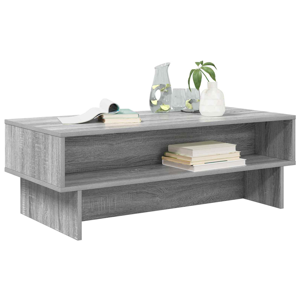 Couchtisch Sonoma-Grau 100 x 46 x 35 cm Holzwerkstoff